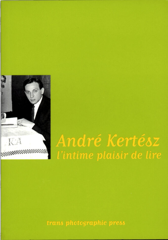 ANDRÉ KERTÉSZ L'intime plaisir de lire